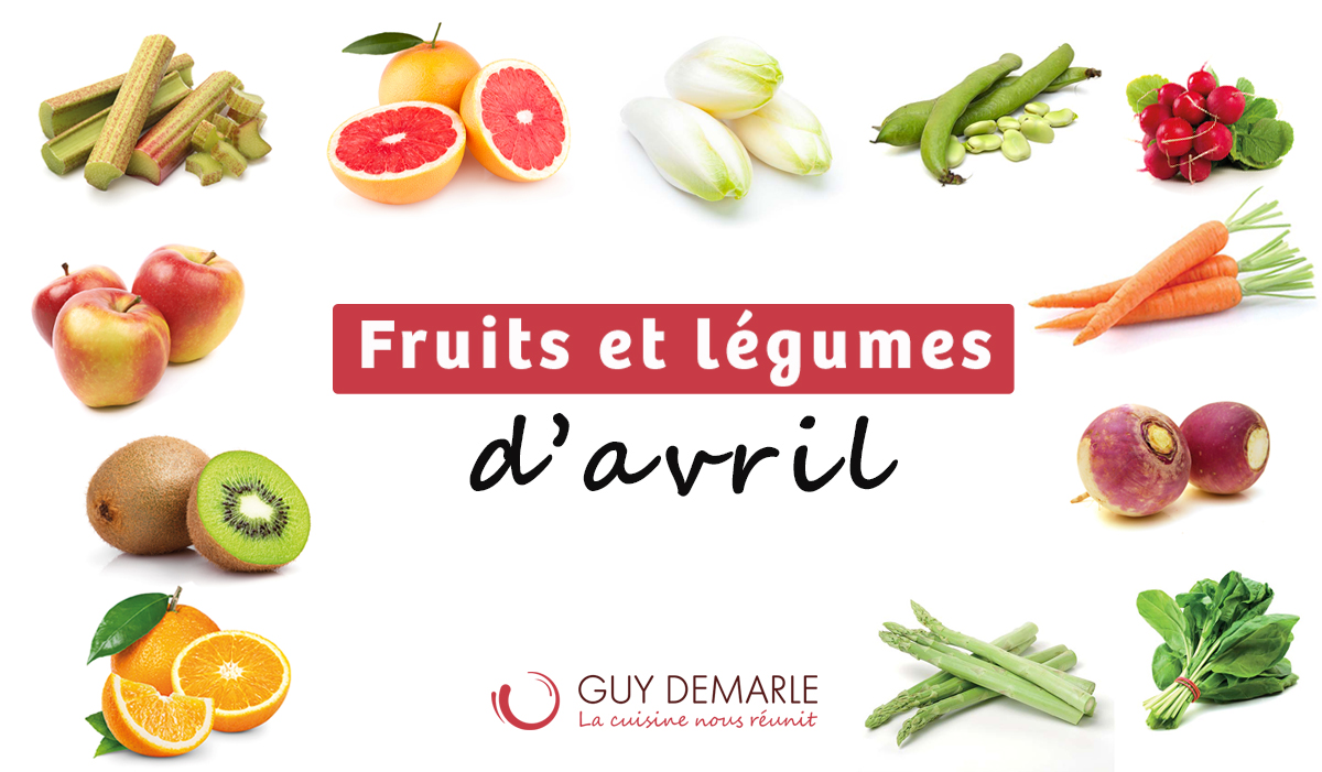 Fruits et légumes d'Avril 🇫🇷