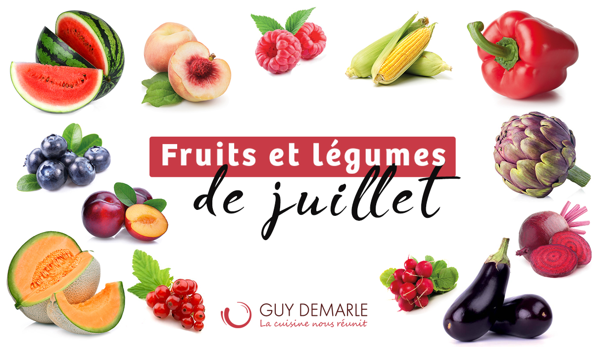 Fruits et légumes de Juillet 🇫🇷